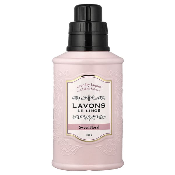 Lavons, 액상 세제, 섬유유연제 함유, 스위트 플로랄, 850g(30oz)