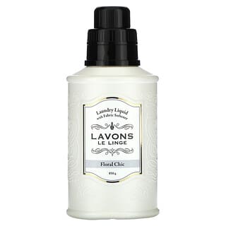 Lavons, Laundry Liquid with Fabric Softener, Floral Chic, 30 oz (850 g)