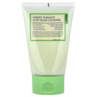 Fully, Mascarilla de limpieza y arcilla con tomate verde, 120 ml (4,05 oz. líq.)