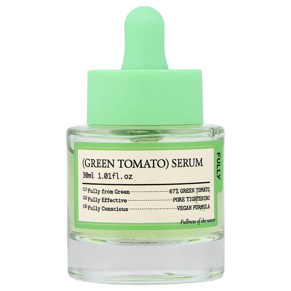 Fully, Green Tomato Serum, 1.01 fl oz (30 ml)