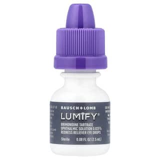 Lumify, Redness Relief Eye Drops, Augentropfen zur Linderung von Rötungen, 2,5 ml (0,08 fl. oz.)