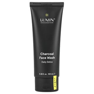 Lumin, Skincare Defense For Men, Sabonete Líquido Facial com Carvão Vegetal, 100 ml (3,38 fl oz)