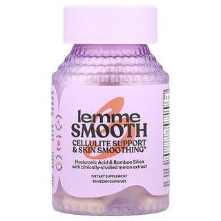 Lemme, Smooth, Cellulite Support & Skin Smoothing, 30 Vegan Capsules