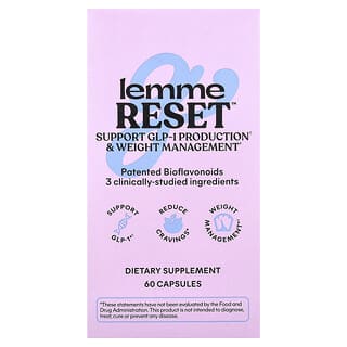 Lemme, Reset™, поддержка выработки ГПП-1, 60 капсул