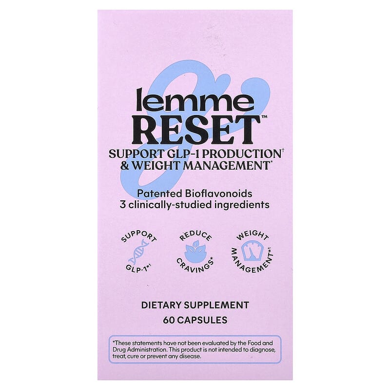 do the lemme glp 1 pills work Reset™, 60 Capsules