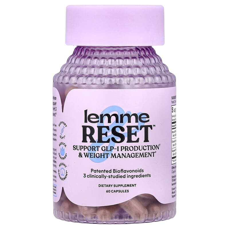 Reset™, Support GLP-1 Production, 60 Capsules