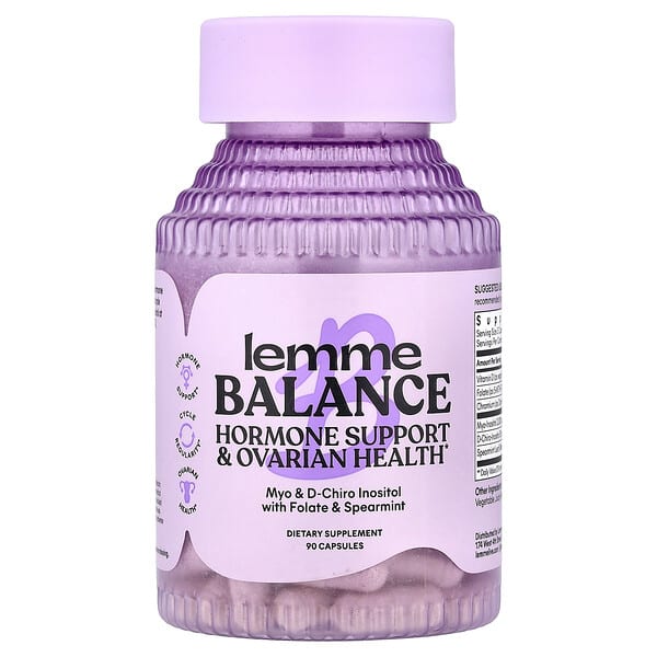 Lemme, Balance, Hormone Support & Ovarian Health, 90 Capsules — product photo 1
