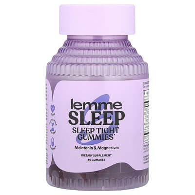 Lemme, Sleep Aid Gummies, Berry Flavor, 60 Gummies