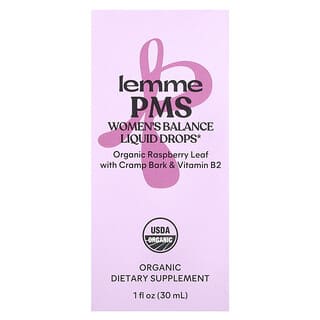 Lemme, PMS, Women's Balance Liquid Drops, 1 fl oz (30 ml)