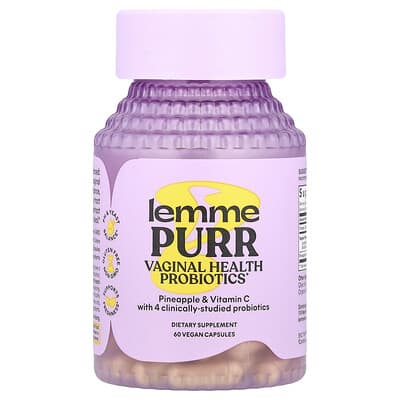 Norland Lemme, Purr, Vaginal Health Probiotics, 60 Vegan Capsules supplement Uganda UGX 114714