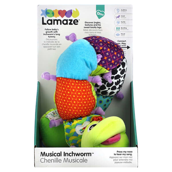 Lamaze, Musical Inchworm，0 個月以上，1 個玩具