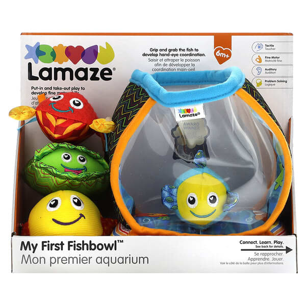 Lamaze, My First Fishbowl，6 個月以上，1 個玩具
