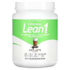 Lean1, Original, Protein-Shake für fettverbrennende Mahlzeiten, Cafe Latte, 795 g (1,75 lbs.)