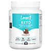 Lean1, Keto, ketogener Mahlzeitenersatz zur Fettverbrennung, Schokolade, 645 g (14,4 lb.)