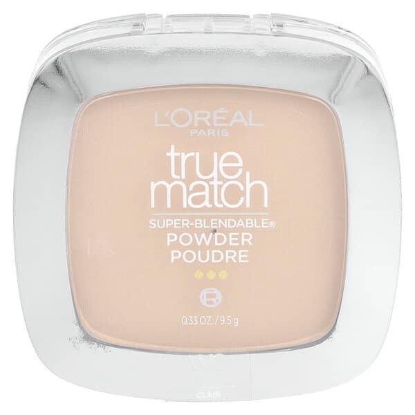 L'Oréal, True 경기, Super-Blendable® 분말, W2 라이트, 9.5g(0.33oz)