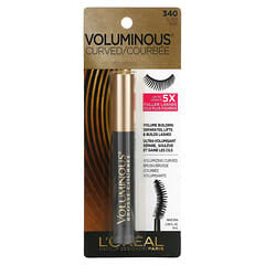 L'Oréal, Voluminous Curved Mascara, 340 Black, 0.28 fl oz (8 ml)