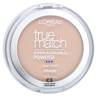 L'Oréal, True Match, Polvo supermezclable, C3 cremoso natural, 9,5 g (0,33 oz)