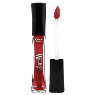 L'Oréal‏, "Infallible, ‏8HR Pro Gloss, Rebel Red‏ 315‏, 6.3 מ""ל (0.21 אונקיות נוזל)"