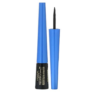 L'Oréal, 伸縮式尖端液體眼線筆，防水，800 黑色，0.08 液量盎司 (2.45 毫升)