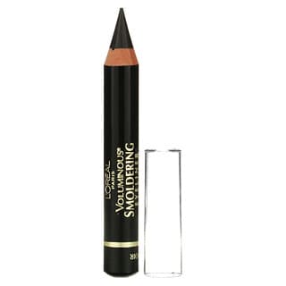 L'Oréal, Voluminous Smoldering, Wood Pencil Eyeliner, 645 Black, 0.087 oz (2.48 g)