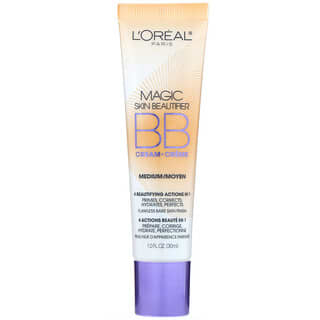 L'Oreal, Magic Skin Beautifier, BB Cream, 814 Medium, 1 fl oz (30 ml)