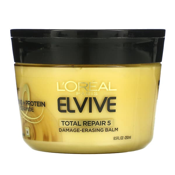 L'Oréal, Elvive, Total Repair 5, Damage-Erasing Balm, 8.5 fl oz (250 ml)