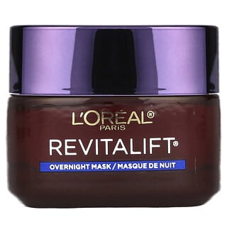 لوريال‏, Revitalift ثلاثي القوة، قناع الجمال الليلي المضاد لعلامات الشيخوخة، 1.7 أونصة (48 جم)