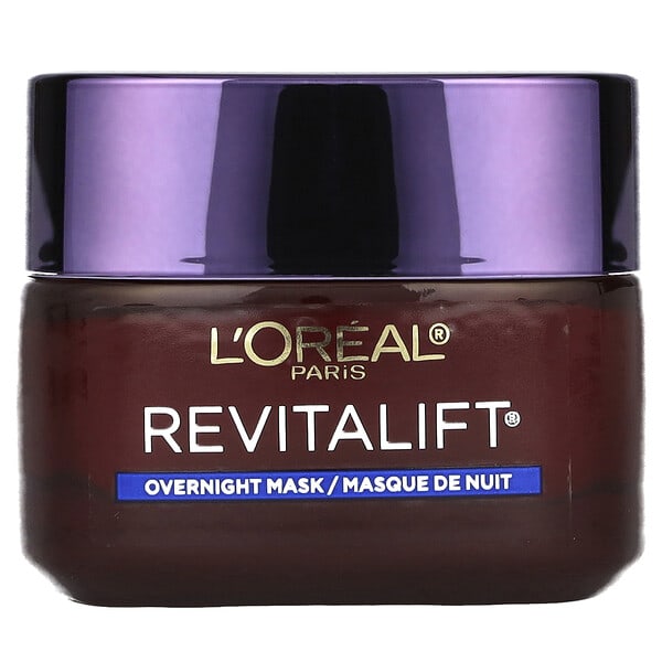 L'Oréal, Revitalift 트리플 파워, 안티에이징 오버나이트 뷰티 마스크, 48g(1.7oz)