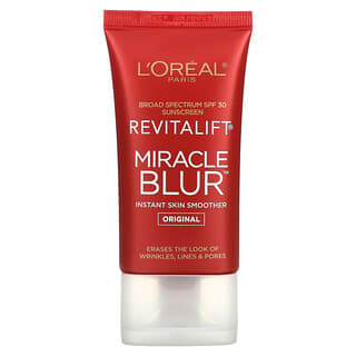L'Oreal, Revitalift Miracle Blur, Instant Skin Smoother، الأصلي، مُزود بعمل حماية من الشمس 30، يزن مقدار 1.18 أونصة سائلة ما يعادل (35 مل)