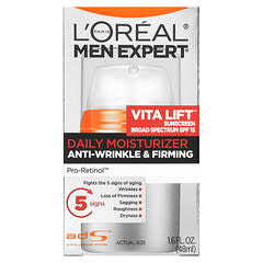 L'Oréal, Men Expert, Vita Lift Daily Moisturizer, Anti-Wrinkle & Firming, SPF 15, 1.6 fl oz (48 ml) (Discontinued Item) 