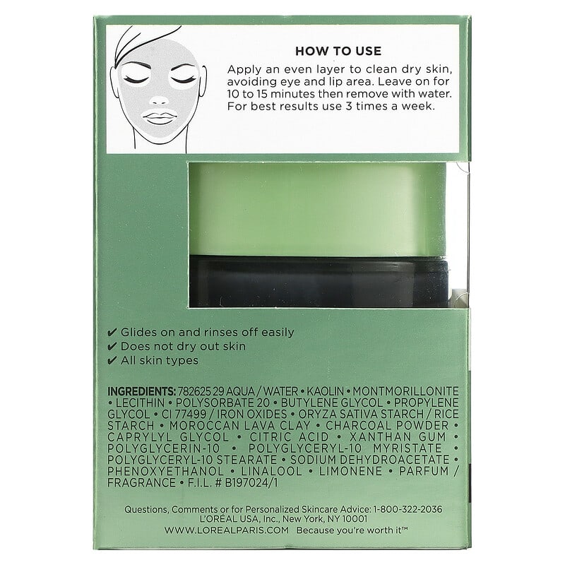 Kaolin - Polvo de grado cosmético de arcilla verde menta, polvo natural  100% puro, ideal para desintoxicación de la piel, rejuvenecimiento y más,  cura