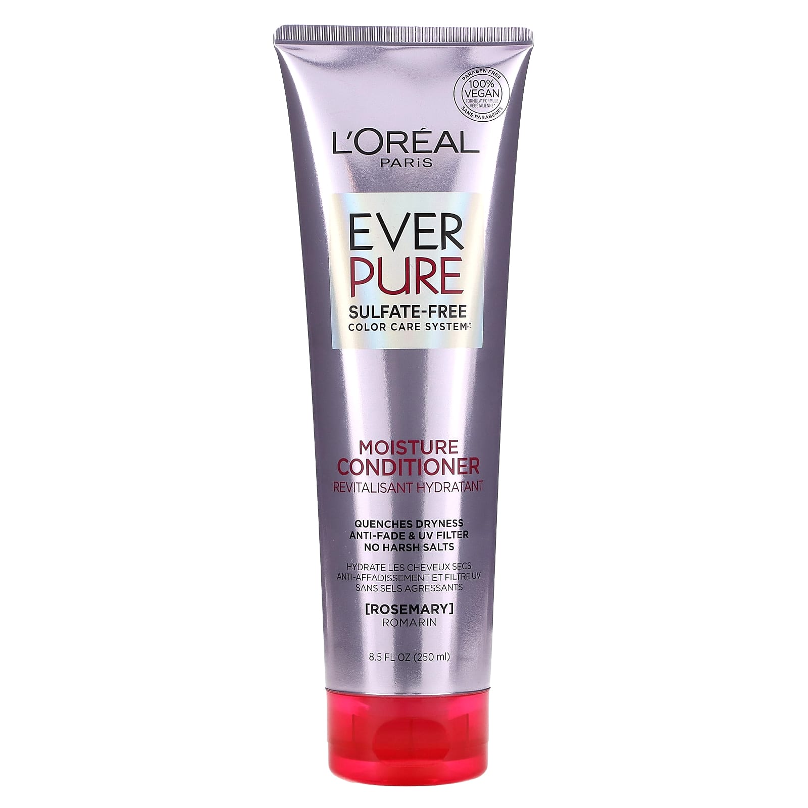 L'Oréal, Ever Pure, Moisture Conditioner with Rosemary, 8.5 fl oz (250 ml)