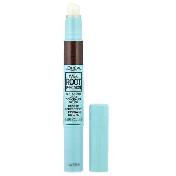 L'Oréal, 매직 루트 프리시전, 5 미디엄 브라운, 15ml(0.05fl oz)