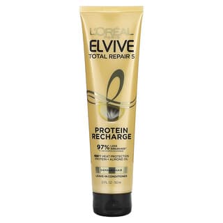 L'Oréal, Elvive, Total Repair 5, Protein Recharge Leave-In Conditioner, Damaged Hair, 5.1 fl oz (150 ml)