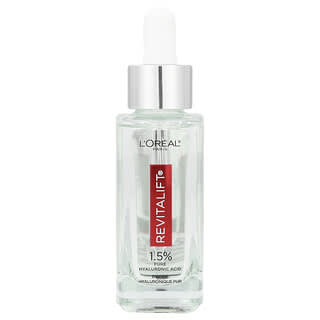 L'Oréal, Revitalift Derm Intensives®, 1.5% Pure Hyaluronic Acid Serum, Fragrance Free, 1 fl oz (30 ml)