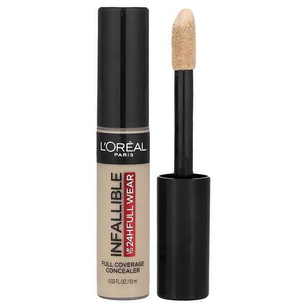 L'Oréal, 인팰리블, 풀 커버리지 컨실러, 330 아이보리, 10ml(0.33fl oz)