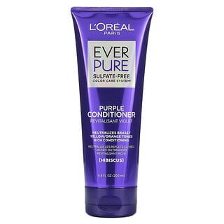 L'Oréal, EverPure, Après-shampooing violet, Hibiscus, 200 ml