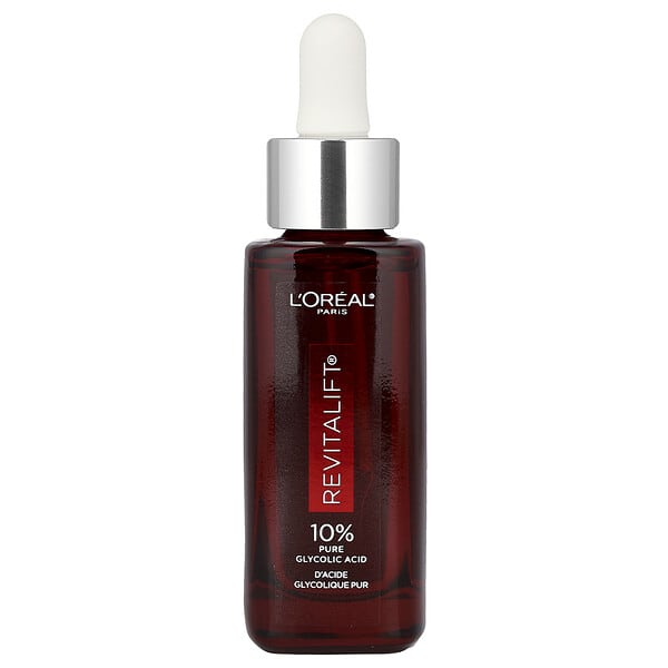 L'Oréal, Revitalift Derm Intensives®, 순도 10% 글리콜산 재생 세럼, 향료 무함유, 30ml(1fl oz)