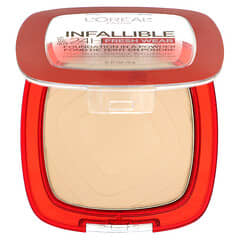 L'Oréal, Infallible 24H Fresh Wear, Foundation In A Powder, 130 True Beige, 0.31 oz (9 g)