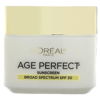 L'Oréal, Age Perfect, Antiflidez y tono uniforme, Humectante experto en colágeno, FPS 30`` 70 g (2,5 oz)