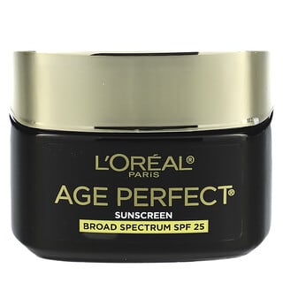 L'Oréal, Age Perfect 셀 리뉴얼, 안티에이징 모이스처라이저, SPF 25, 48g(1.7oz)