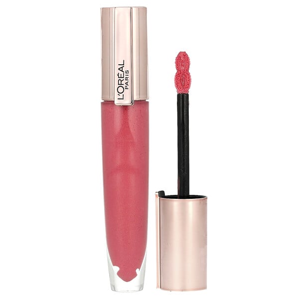 L'Oréal, Glow Paradise, 밤-인-글로스, 90 로지 유토피아, 립글로스 1개