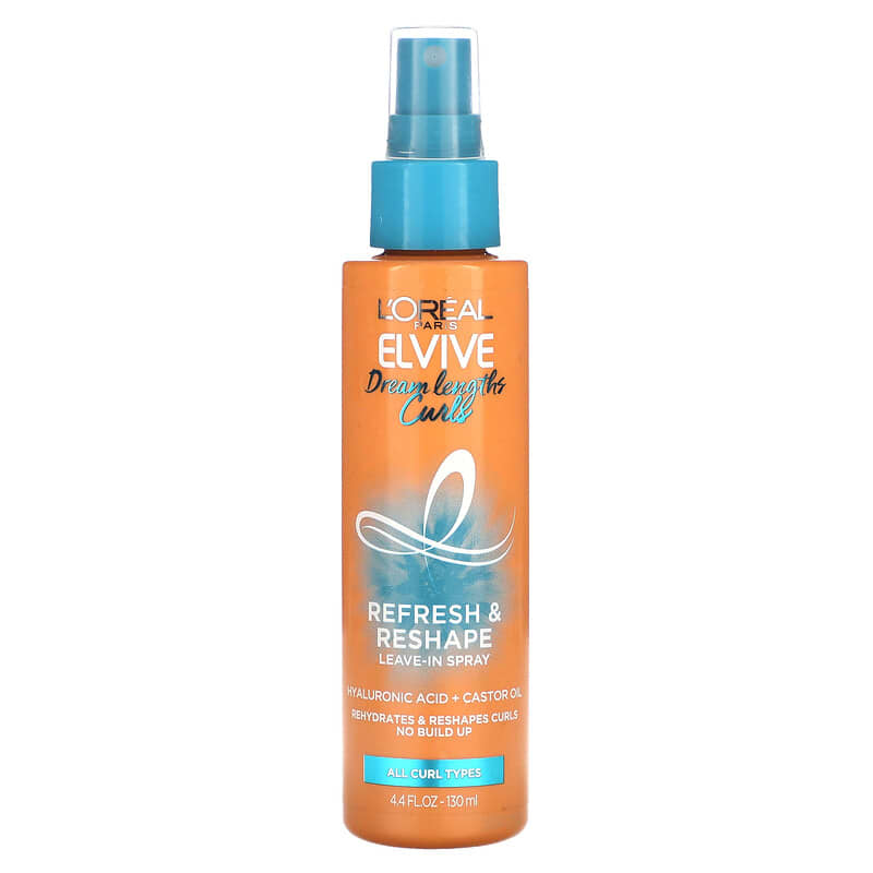 Elvive, Dream Lengths Curls, Refresh & Reshape Leave-In Spray, 4.4 fl oz  (130 ml)