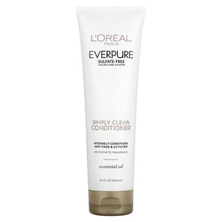 L'Oréal, EverPure, Acondicionador Simply Clean, Aceite esencial, 250 ml (8,5 oz. Líq.)