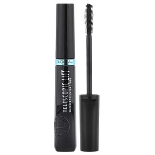 L'Oréal, Telescopic Lift, Máscara a prueba de agua, 993 Black, 10 ml (0,33 oz. líq.)