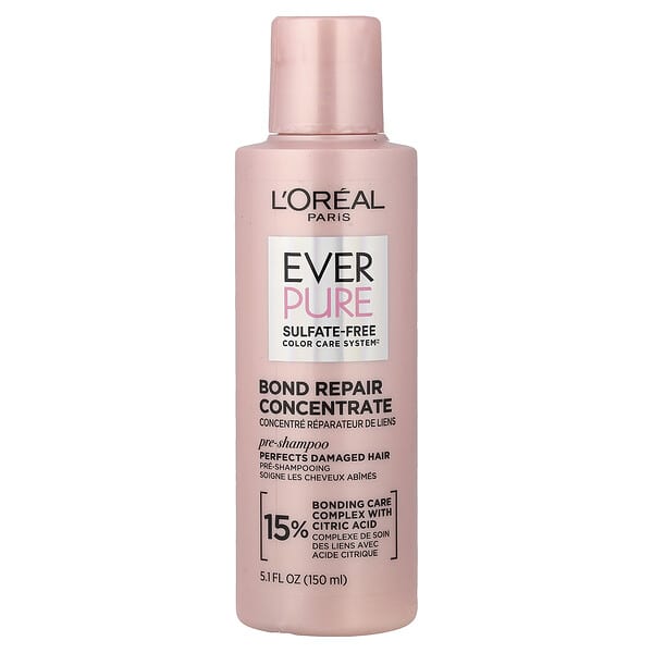L'Oréal, Ever Pure, Pre-Shampoo, Konsentrat Penguat Ikatan, 150 ml (5,1 ons cairan)