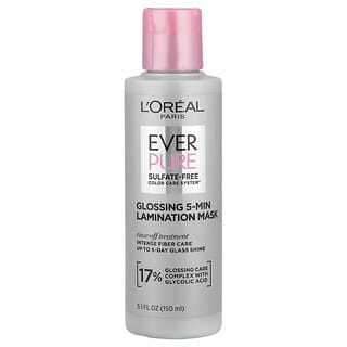 L'Oréal, Ever Pure, Parlaklık Verici 5 Dakikalık Laminasyon Maskesi, 150 ml (5,1 fl oz)