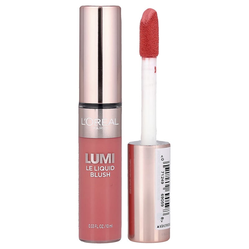 Lumi, Le Liquid Blush, 605 Dewy Bright Pink, 0.33 fl oz (10 ml)