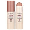 L'Oréal, Lumi, 르 글라스 하이라이터 스틱, 620 그라시 핑크 발레, 5g(0.17oz)