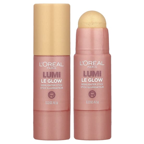L'Oréal, Lumi, 르 글로우 하이라이터 스틱, 635 글로우이 골든 쿠튀르, 6.5g(0.22oz)